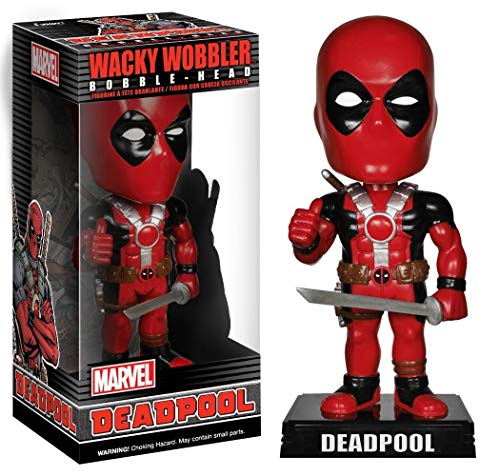Algopix Similar Product 19 - Funko Wacky Wobbler Marvel  Deadpool