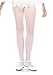 Algopix Similar Product 9 - Music Legs Girls Opaque White Tights