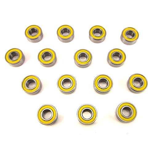 Algopix Similar Product 7 - TRB RC Ball Bearing Kit Yellow 15