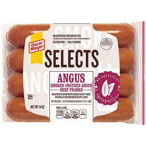 Algopix Similar Product 3 - OSCAR MAYER SELECTS FRANKS HOT DOGS