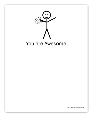Algopix Similar Product 12 - Guajolote Prints You are Awesome