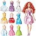 Algopix Similar Product 11 - Rainbow Handmade Dresses for Barbie