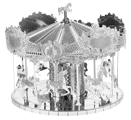 Algopix Similar Product 14 - Metal Earth Merry Go Round 3D Metal