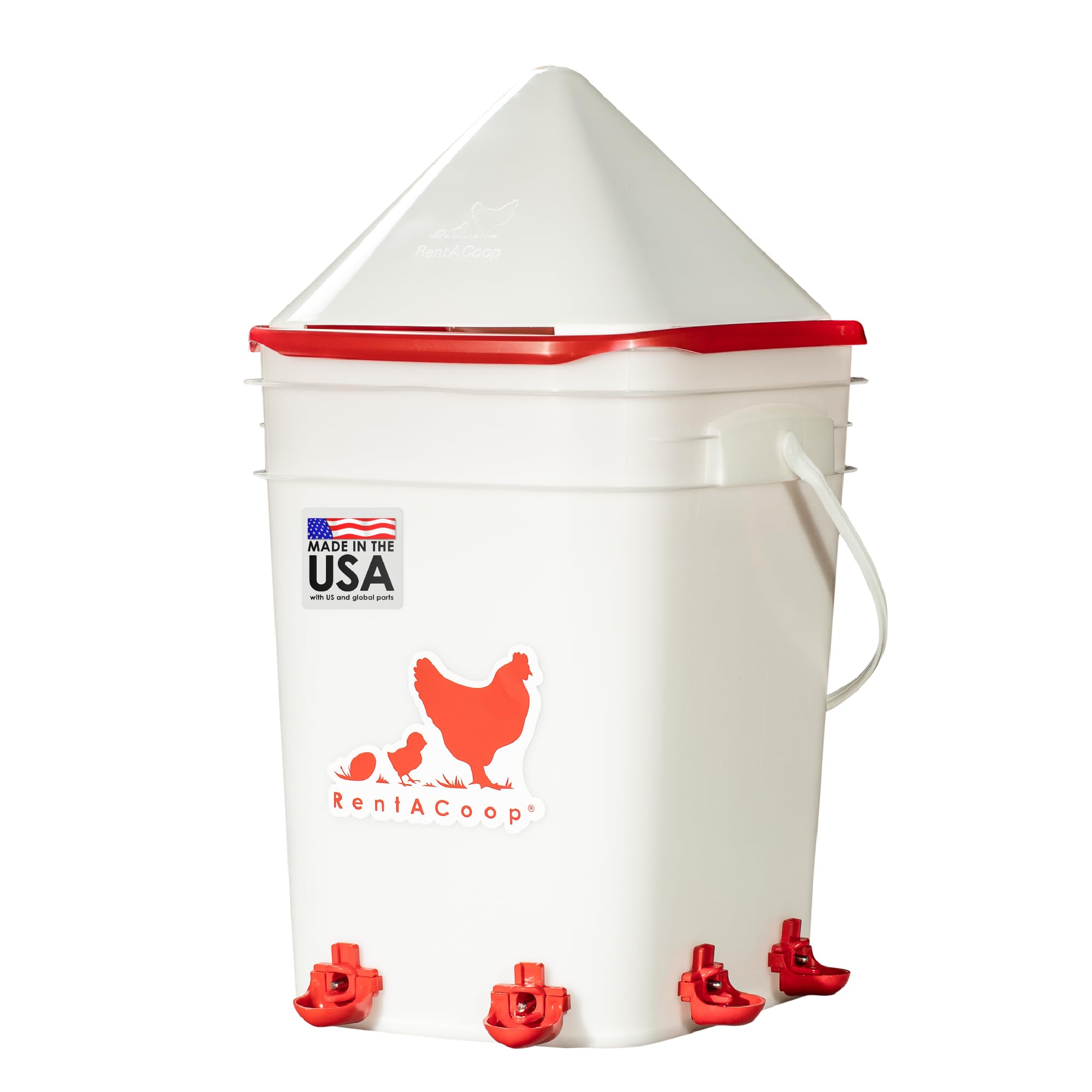Algopix Similar Product 9 - RentACoop 5 Gallon Chicken BPAFree