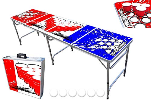 Algopix Similar Product 3 - PartyPongTablescom 8Foot Beer Pong