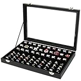 Algopix Similar Product 20 - HS Glass Lid 100 Ring Jewellery