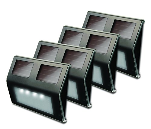 Algopix Similar Product 5 - Maxsa 47334BZ Weatherproof Solar LED