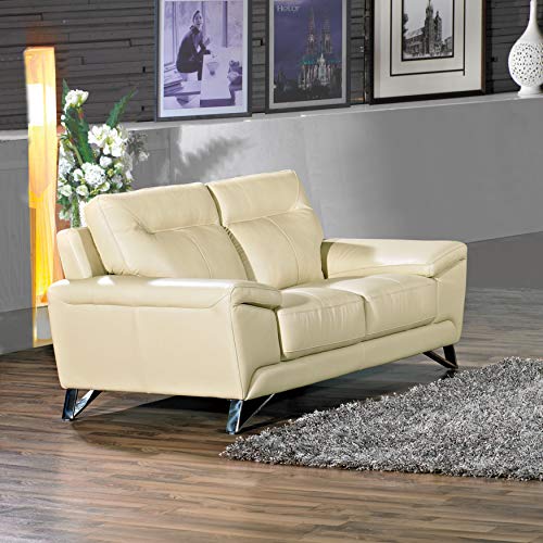Algopix Similar Product 9 - Cortesi Home Phoenix Leather Loveseat