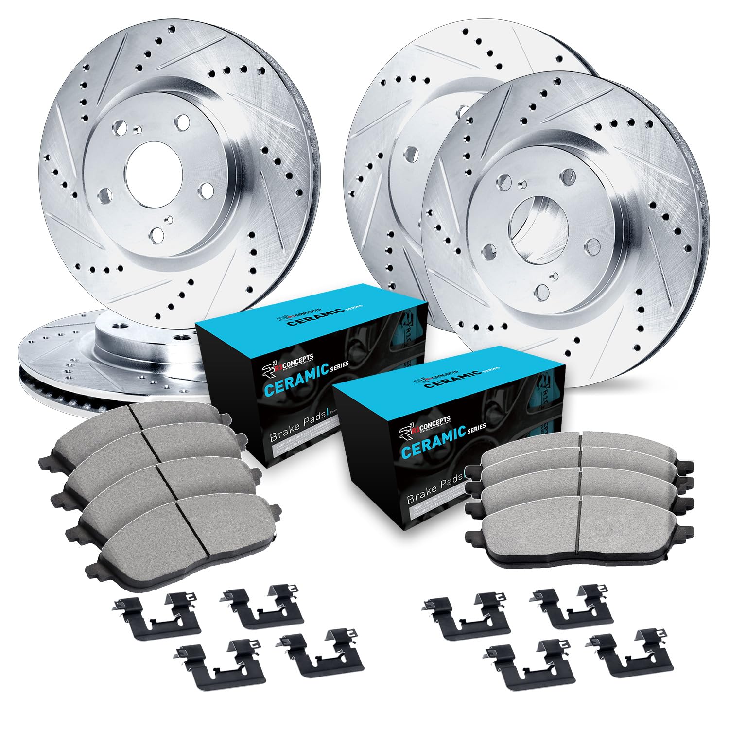 Algopix Similar Product 14 - R1 Concepts Front and Rear Brakes and
