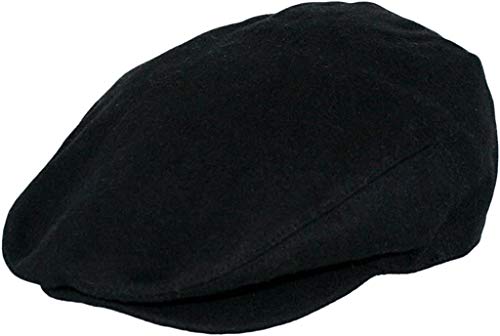 Algopix Similar Product 12 - Mens Premium Wool Blend Classic Flat