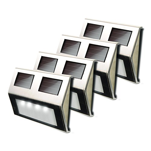 Algopix Similar Product 16 - Maxsa 47334SS Weatherproof Solar LED