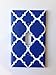 Algopix Similar Product 17 - Blue Quatrefoil Light Switch Cover
