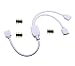 Algopix Similar Product 6 - TronicsPros 4 Pin LED Splitter Cable 
