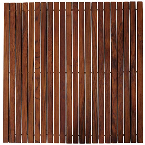 Algopix Similar Product 8 - Bare Decor Fuji String Spa Shower Mat