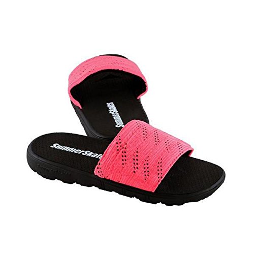 Algopix Similar Product 18 - SummerSkate Hockey Sandals PinkBlack
