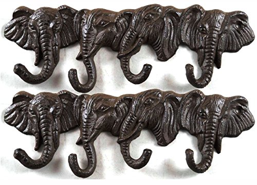 Algopix Similar Product 18 - Iron Elephant Key Rack by Upper Deck
