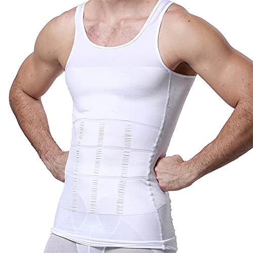 Algopix Similar Product 1 - GKVK Mens Slimming Body Shaper Vest