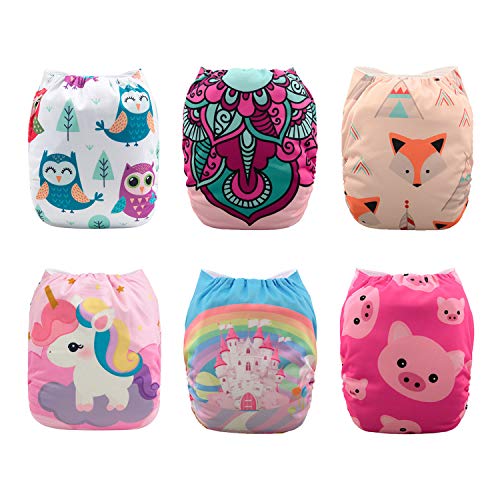 Algopix Similar Product 14 - Babygoal Baby Cloth Diapers One Size