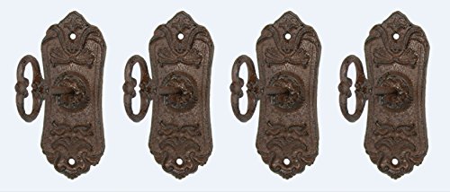 Algopix Similar Product 16 - Skeleton Key Cast iron Coat Hook Key