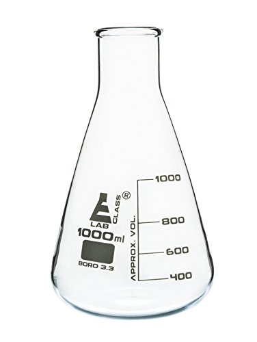 Algopix Similar Product 12 - Erlenmeyer Flask 1000ml  Borosilicate