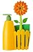 Algopix Similar Product 14 - Vigar Flower Power Orange Sink Side Set