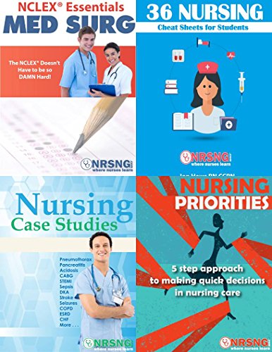Algopix Similar Product 11 - Nursing Student Book Collection Cheat