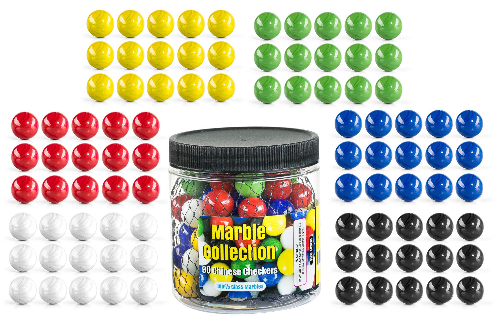 Algopix Similar Product 4 - My Toy House Chinese Checkers Glass