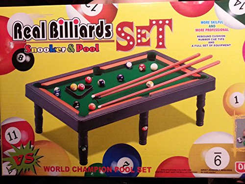 Algopix Similar Product 18 - Mini Real Billiards Snooker Pool Game