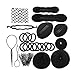 Algopix Similar Product 3 - PIXNOR Hair Styling Accessories Kit Set