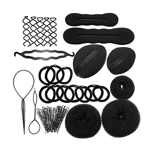 Algopix Similar Product 19 - PIXNOR Hair Styling Accessories Kit Set