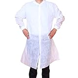 Algopix Similar Product 9 - Cleaing Disposable Lab Coats Adult