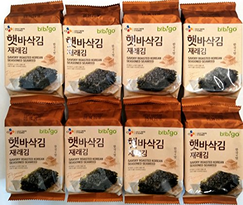 Algopix Similar Product 16 - CJ Premium Roasted Seaweed Snack 5g