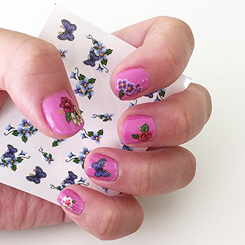 Algopix Similar Product 3 - AllyDrew Flowers  Butterflies Water