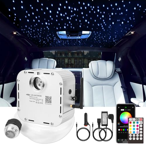 Algopix Similar Product 15 - CHINLY 32W Twinkle RGB LED Fiber Optic