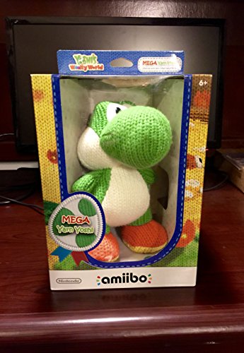 Algopix Similar Product 17 - Mega Yarn Yoshi Amiibo  American