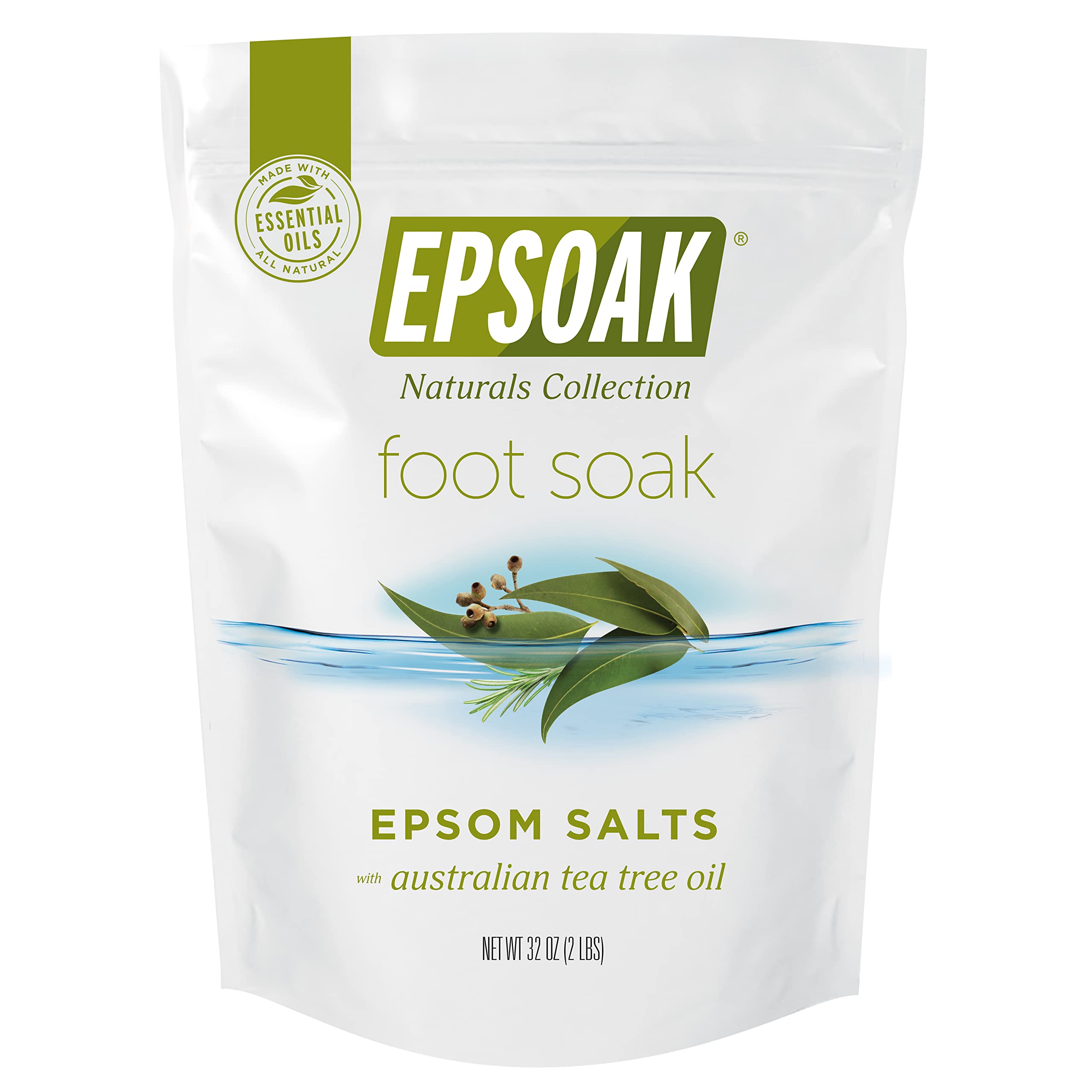 Algopix Similar Product 16 - Tea Tree Oil Foot Soak with Epsoak