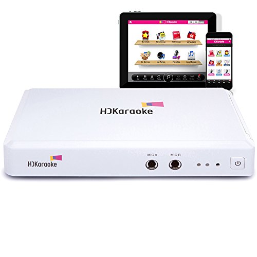 Algopix Similar Product 2 - HDKaraoke Karaoke System  Home White