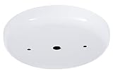 Algopix Similar Product 1 - B&P Lamp 5 1/4 Inch Steel Canopy (White)