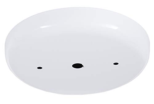 Algopix Similar Product 10 - B&P Lamp 5 1/4 Inch Steel Canopy (White)
