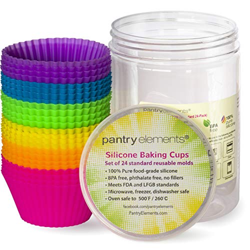 Algopix Similar Product 5 - Pantry Elements Silicone Baking Muffin