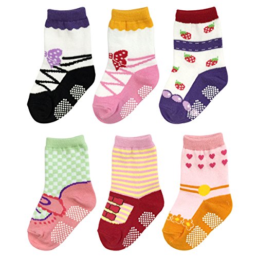 Algopix Similar Product 8 - Bowbear Baby Girls 6 Pair Best Friends