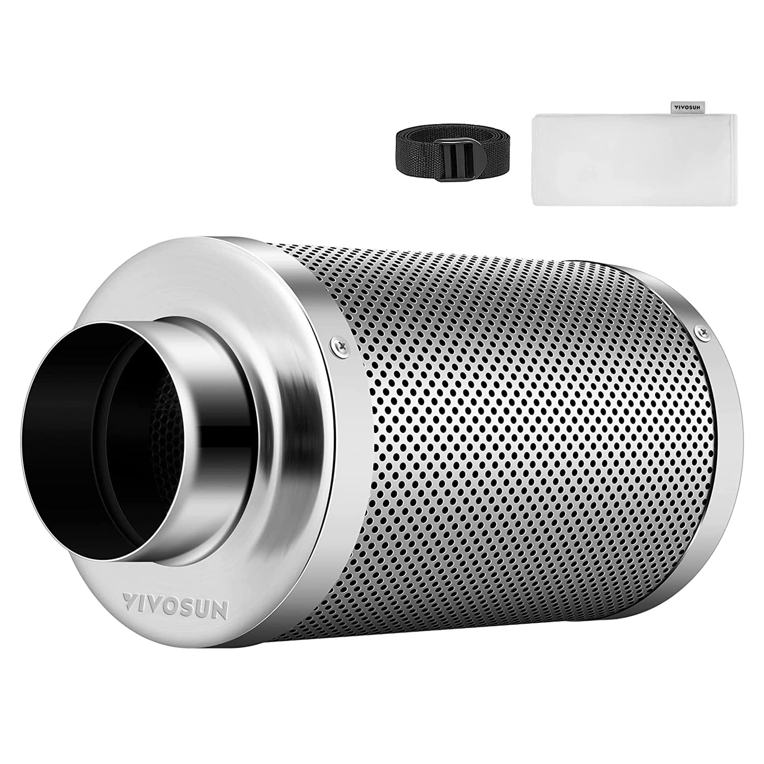 Algopix Similar Product 18 - VIVOSUN 6 Inch Air Carbon Filter