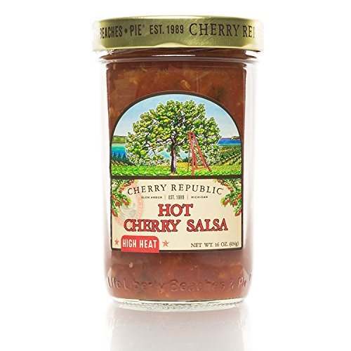 Algopix Similar Product 11 - Cherry Republic Hot Cherry Salsa 