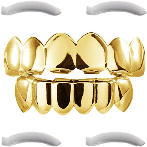 Algopix Similar Product 13 - Top Class Jewels 24k Plated Gold Grills