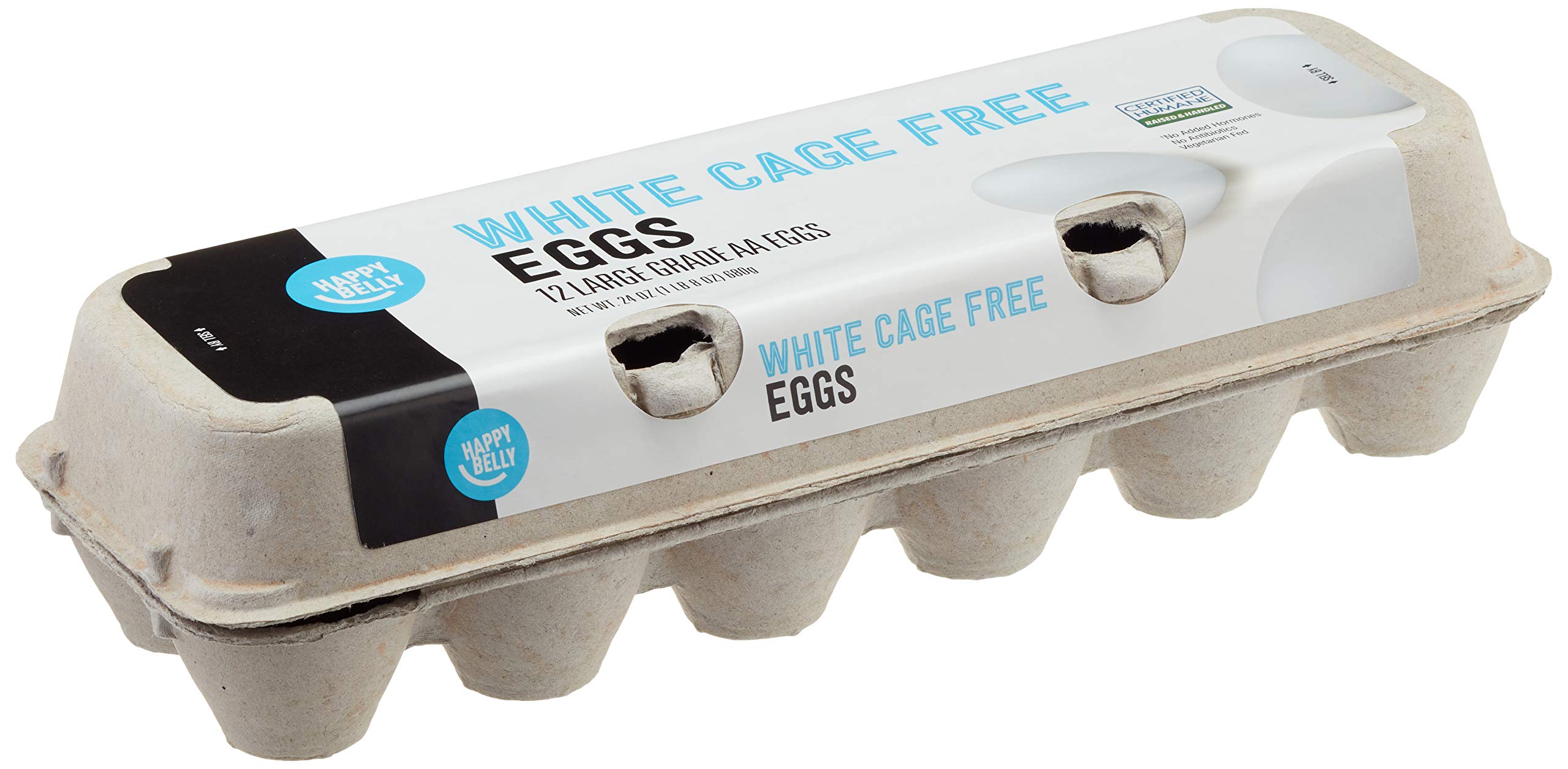 Algopix Similar Product 20 - Amazon Fresh  CageFree Large White