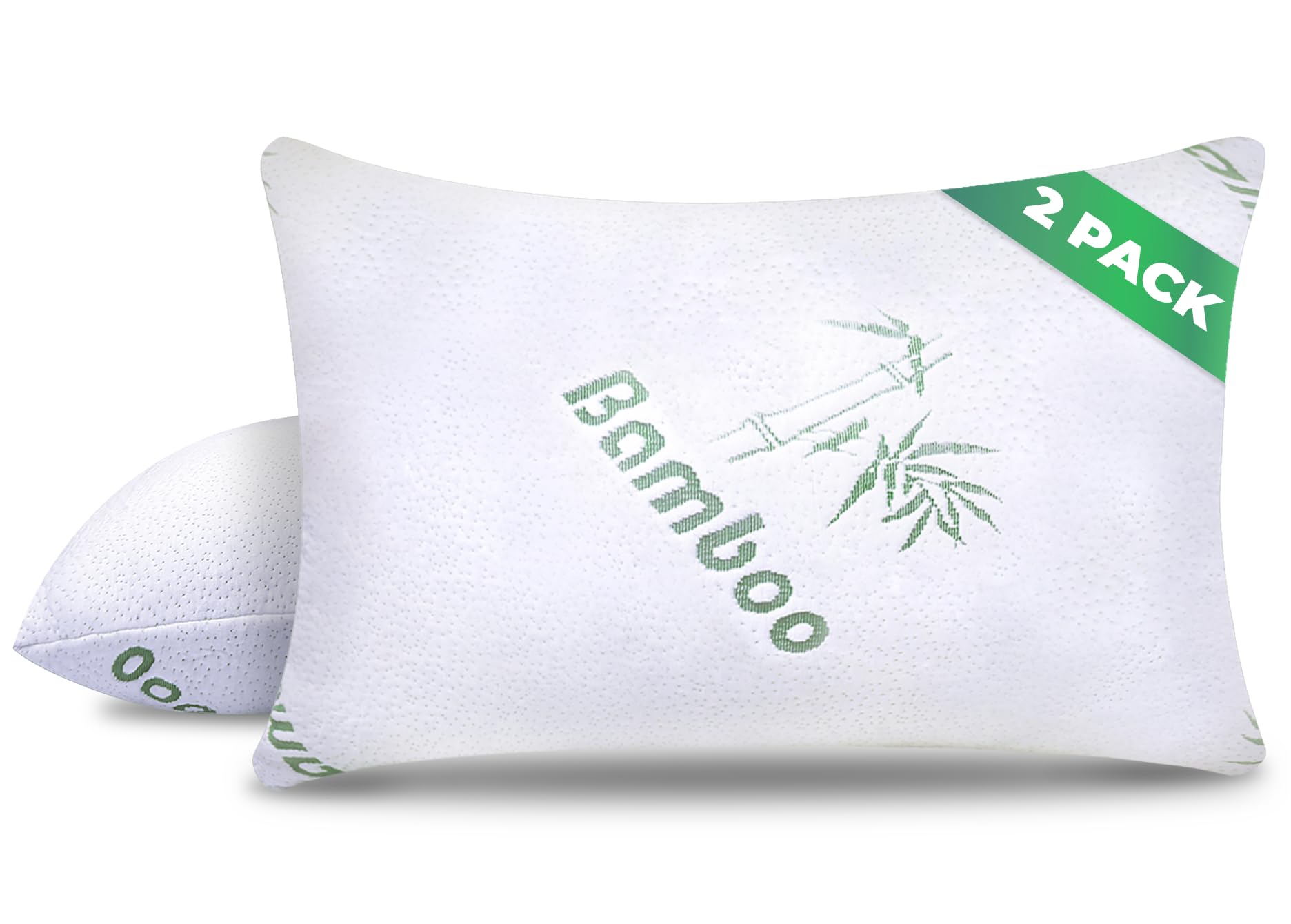 Algopix Similar Product 19 - Memory Foam Pillows Queen Size Set of 2