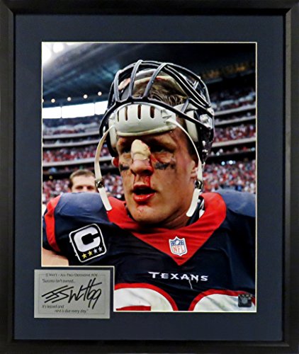 Algopix Similar Product 9 - Houston Texans JJ Watt Bloody