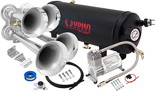 Algopix Similar Product 11 - Vixen Horns Train Horn Kit for