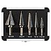 Algopix Similar Product 13 - ZELCAN Step Drill Bits HSS 5PCS