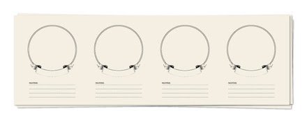 Algopix Similar Product 1 - Tasting Papers Set/18 American Made